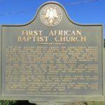 First African Baptist Church historical marker