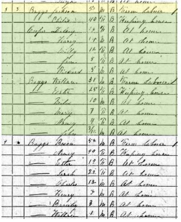 Jack Walker 1870 census