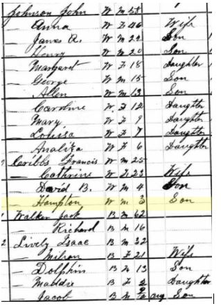 Jack Walker 1880 census