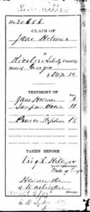 Jane Holmes SCC claim cover page