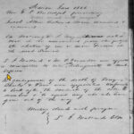 Midway Church Records 1866