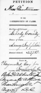 Moses Quarterman SCC Claim