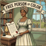 Illustration of a free person of color